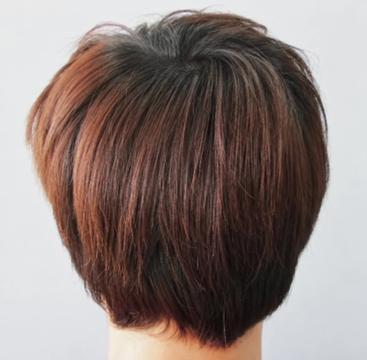 Back-of-head hair preparation for no-shave harvesting